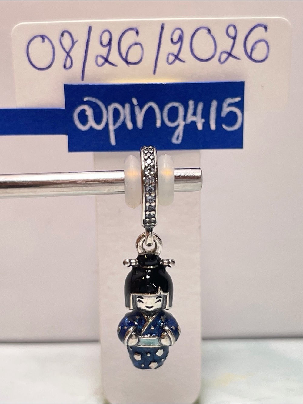 Pandora Japanese Doll Dangle